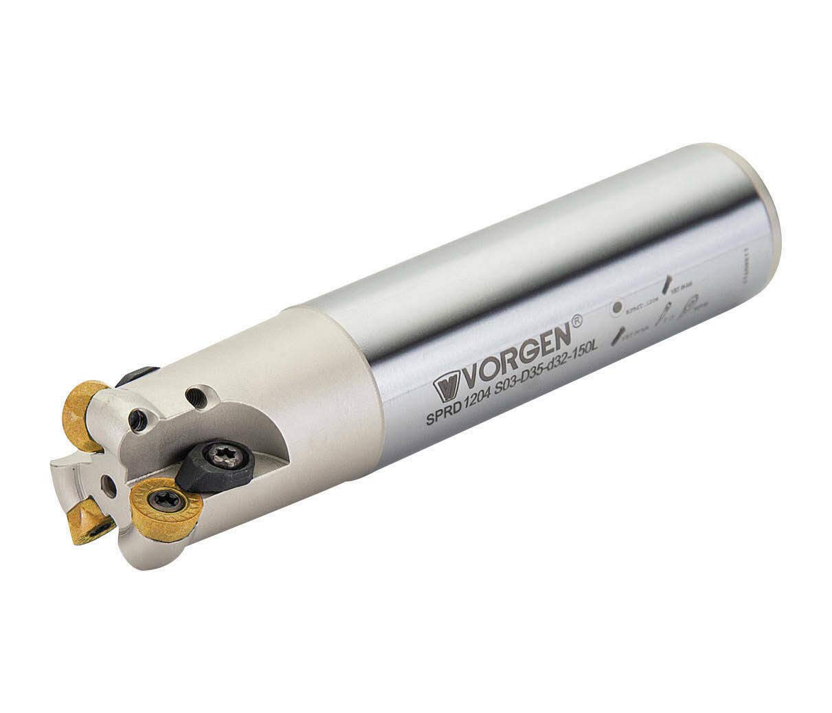 Schaftfräser, SPRD1204 für RD 1204, Z=2 / Z=3, VORGEN, Neu, Größe: SPRD1204 - S02 D28 d25 L120