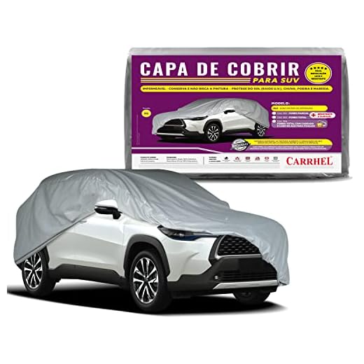 Capa para cobrir Suv 100% Forrada e impermeavel - Tamanho XG