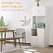 HOMCOM Armario Alacena Buffe Aparador de Cocina Organizador Mueble Auxiliar de Cocina...