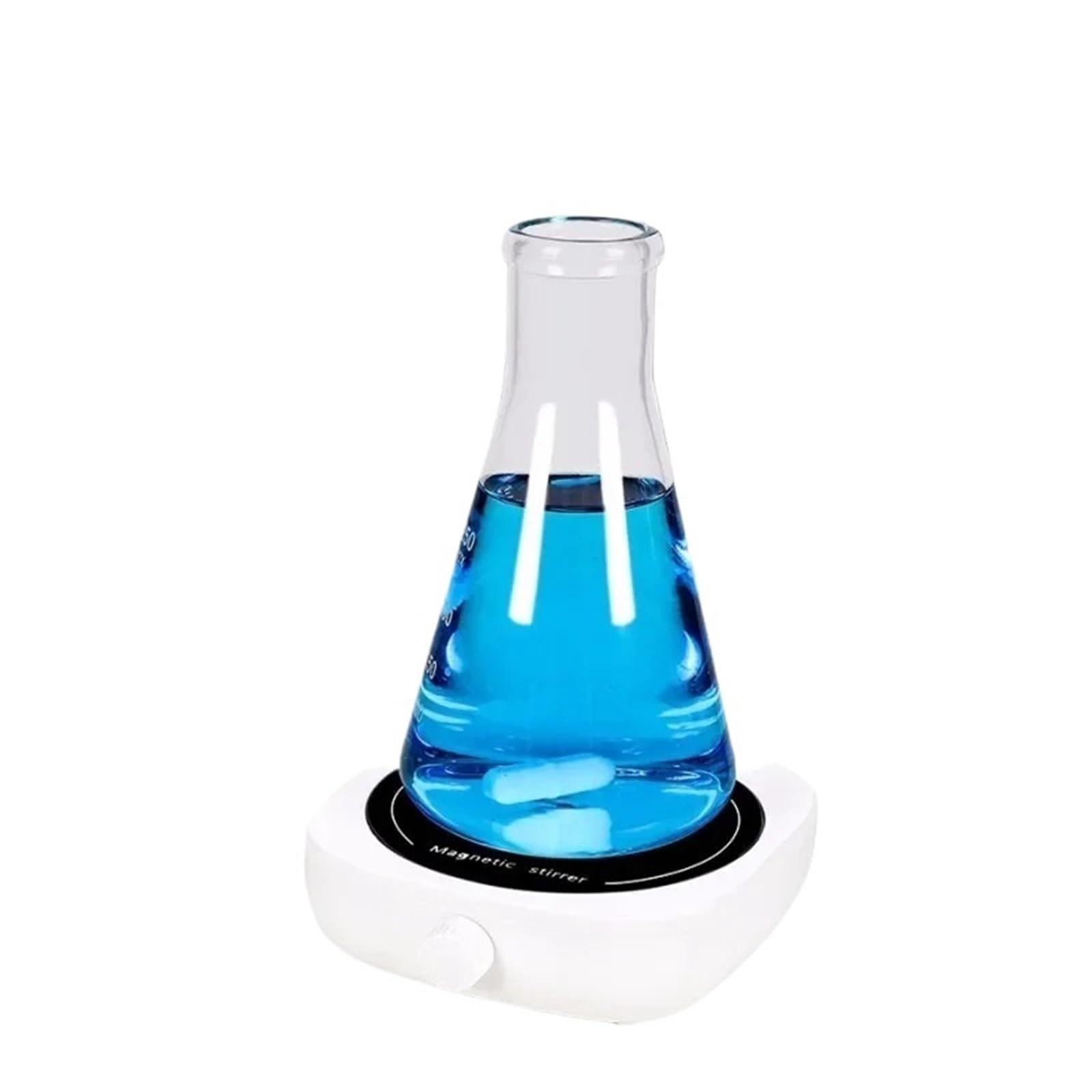 Mieszadło magnetyczne Mini mieszadło Pojemność maks. 2 l Mikser laboratoryjny Prędkość 200-4000 obr./min Średnica płyty roboczej 116 mm