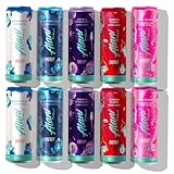Top 10 Best Alani Energy Drink Reviews & Comparison | Updated 12 Alani Energy Drink Variety Pack - 12 Fl Oz Cans (10 Pack), Variety may vary. Assorted Flavors Including Blue Slush, Pink Slush, Cherry Slush, Cosmic Blue Raspberry - Gluten-Free, Vegan-Friendly by World Group Packing Solutions.