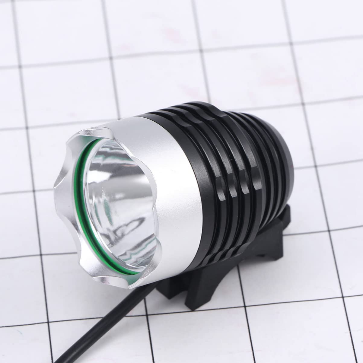 Sosoport Faro Delantero LED De Luz De Bicicleta De 3 Piezas