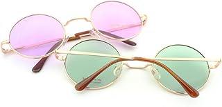 Óculos De Sol Da Moda Óculos De Sol Redondos Retrô Óculos De Sol De Círculo Pequeno Óculos De Sol Redondos Femininos Óculos Redondos Uv400 Óculos De Sol Retrô Círculo Óculos De