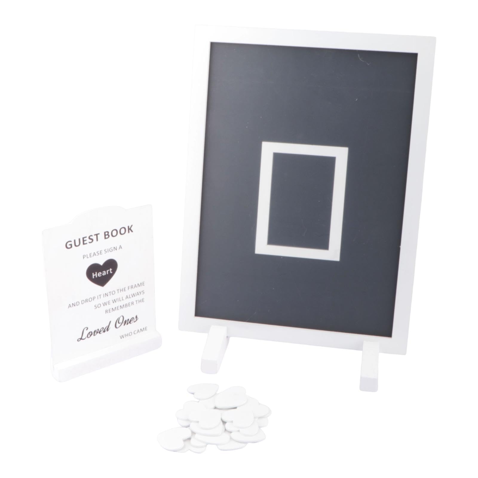 Wedding Guest Book Unique Elegant Wooden Drop Box for Wedding Party Birthday-image-29