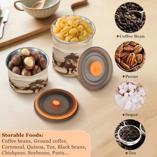 Contenedor Hermético para Café Acero Inox 30oz miniatura 6