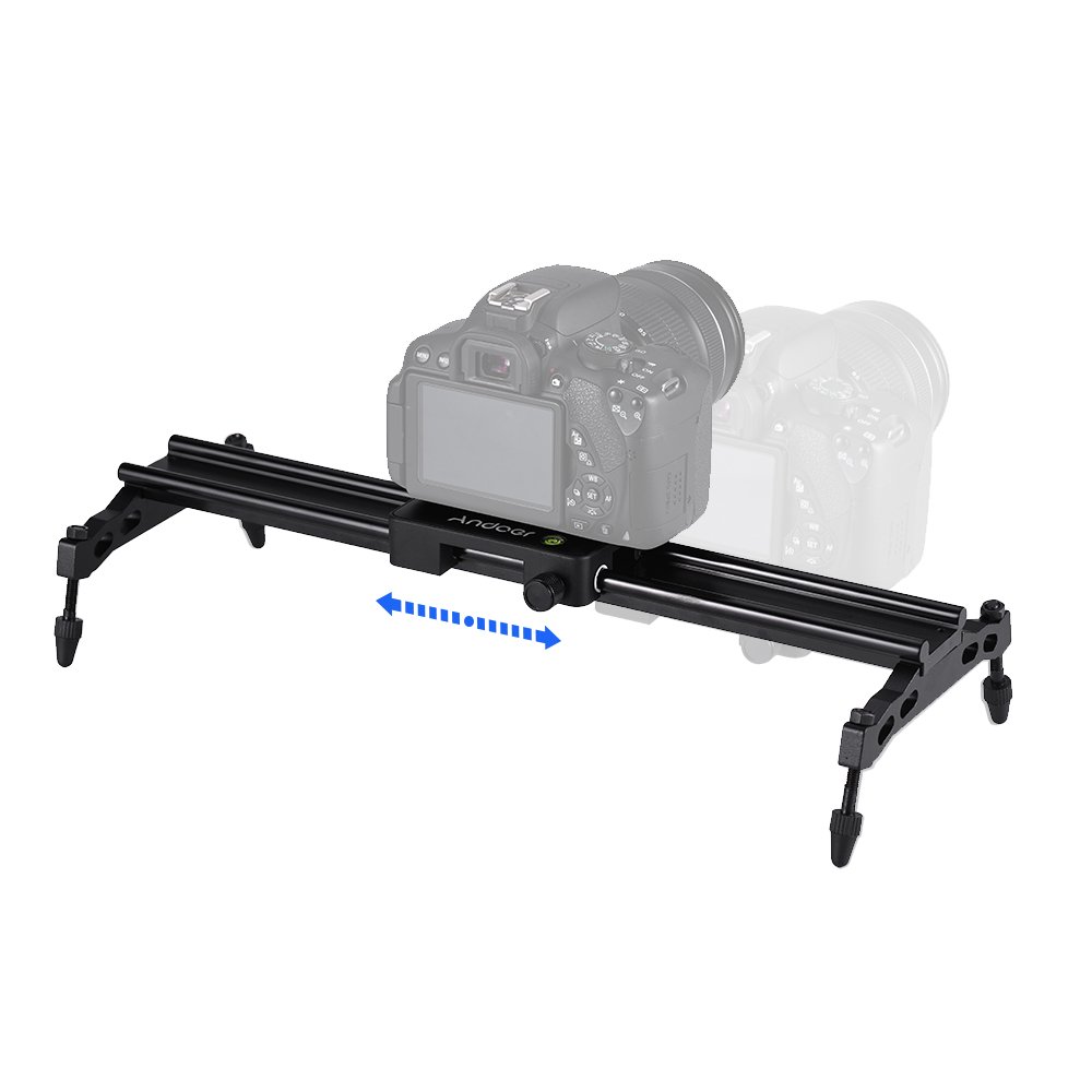 Camera Slider Motorized Andoer Motorized Camera Slider (40cm Carbon ...