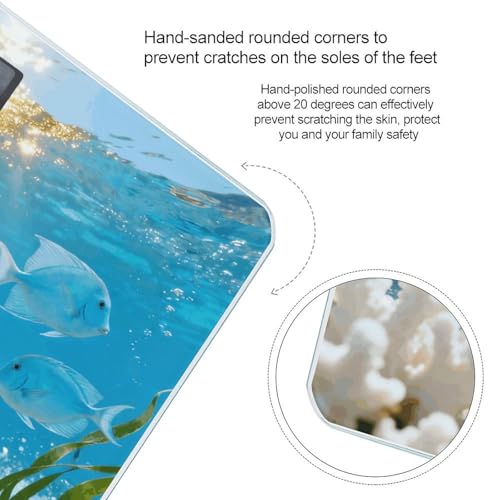 Báscula Digital para Baño con Pantalla LCD y Base Antideslizante miniatura 4