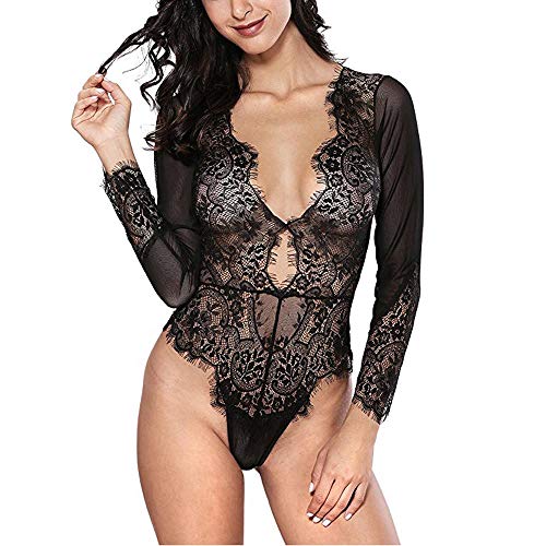 Vêtements de Nuit en Dentelle anti-frottement avec Soutien Intégré