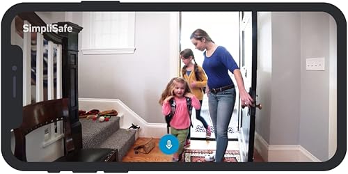 Miniatura 4 de SimpliSafe SimpliCam - Cámara de seguridad para interiores con cable de 1080p con obturador de privacidad integrado, compatible con sistema de