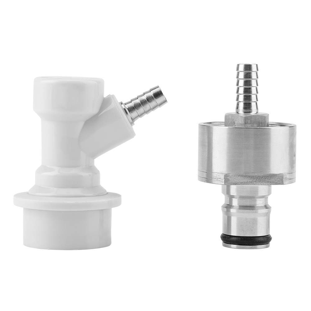 Carbonation Cap 304 Edelstahl Carbonator mit Flüssigkeitskugelsperre 1/4 "Barb Hot Homebrew Soda Wasser Carbonat Bier Soft Drinks