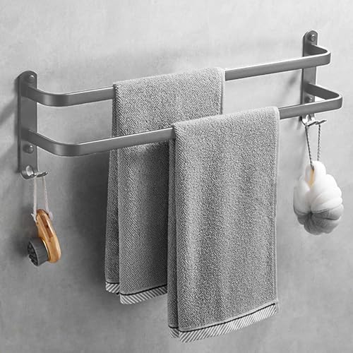 60CM Handtuchhalter Ohne Bohren, Handtuchhalter Grau, Handtuchhalter Wand,...