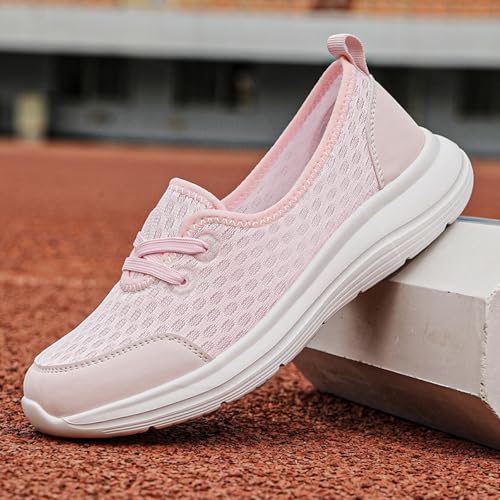 Danisfas Shoes, Women Arch Support Orthopedic Sneakers, Breathable Slip-On Walking Shoes,Non-Slip Low Top Casual Shoe3