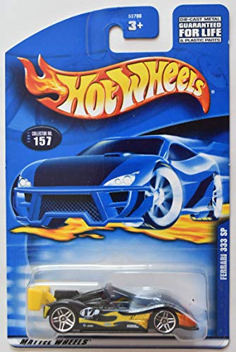 Hot Wheels BLACK FERRARI 333 SP #137