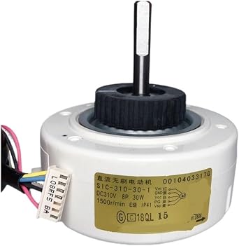 Air Conditioner Indoor Fan,Compatible For Haier, 0010403317C 0010403317G DC Brushless Motor Internal Motor SIC-310-30-1 Components0010403317C