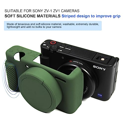 Funda Protectora Easy Hood Para Cámara Sony ZV-1 Verde miniatura 2