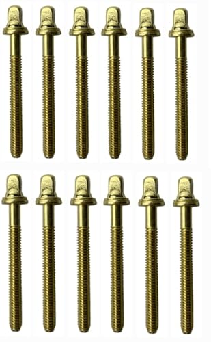 AIAS ドラム用突っ張り棒 真鍮メッキ 1 5/8インチ
