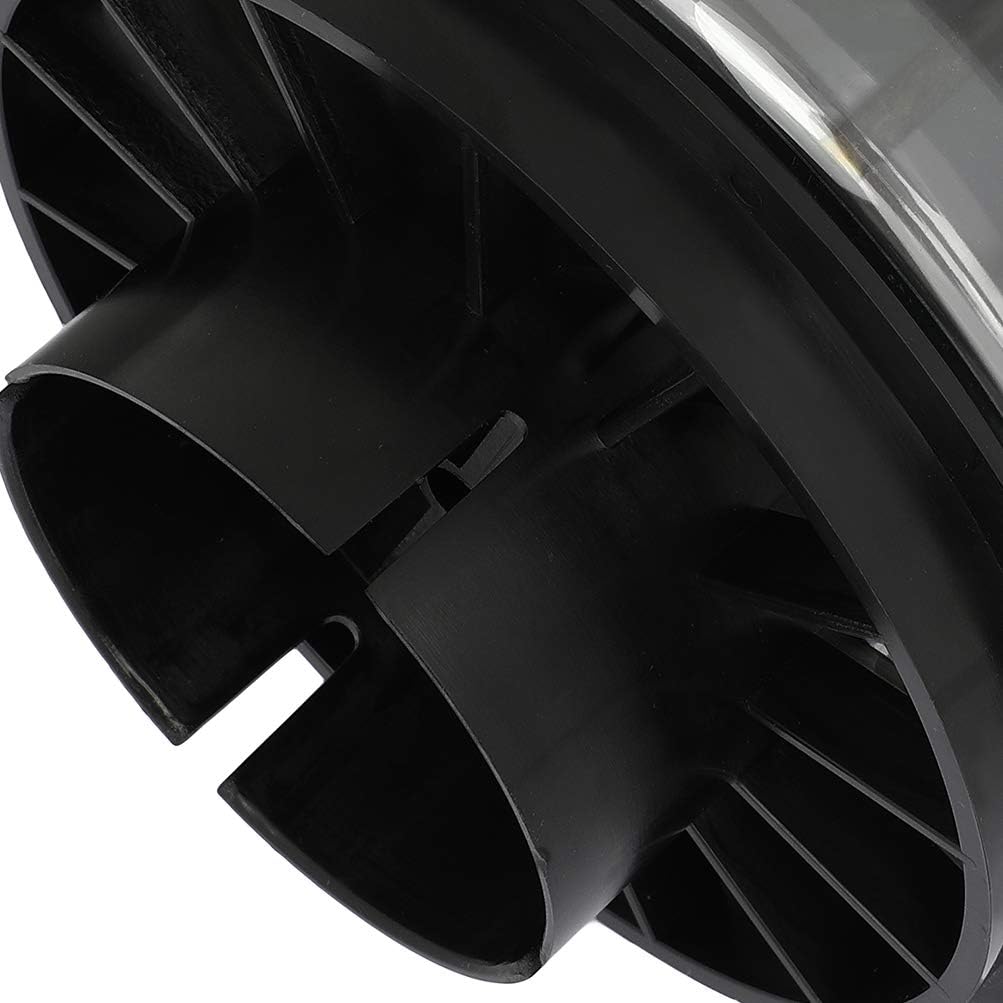 LUJUNTEC 3 inch Inlet Snorkel Pre-Cleaner Intake Head For Most Cars, Trucks, SUV, ATV, RV, Jeep, Off Road, 4X4