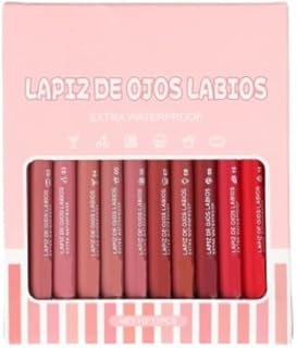 Lip Liner Set, Waterproof Lip Liner Set of 12