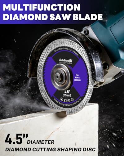 Image of 14 PCS Diamond Hole Saw Kit with Pilot Bit Adapter, 1 /4 inch - 2 1 /2 inch Thickened Core Drill Bit Set, Includes Tile Shaping Cone & Diamond Saw Blade, for Porcelain, Ceramic, Granite, Marble, Stone
