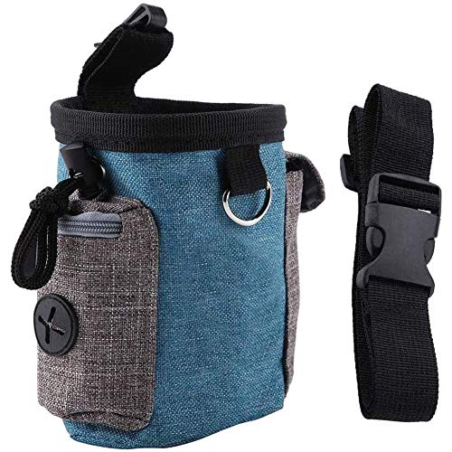 AMZNOVA Hunde Leckerli Tasche Futterbeutel Für Hundetraining Snack Kotbeutel Kotbeutel-Spender mit Verstellbarer Streifen 2 NALCY Futterbeutel für Hunde, Trainingstasche für Hünde Snack Tasche Abnehmbare Hundetraining Treat Pouch Futtertasche für Hundetraining und Ausbildung