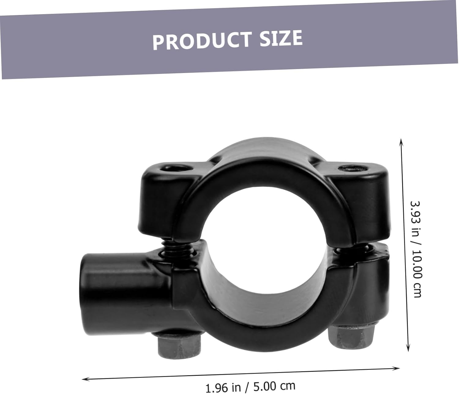 Motorcycle Mirror Mount Rearview Mirror Bracket Universal Holder for Motorbike and Bicycle 2- Screw Fix Motorcycle Accessories