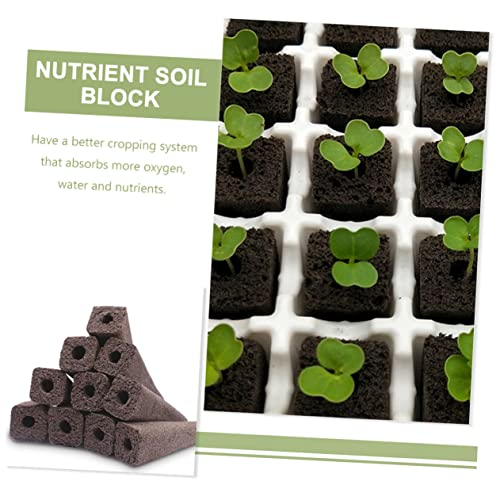Yardwe 250 Pcs Pots Plant Vegetable Plants House Plant Hydroponics Supplies Peat Pellets Grow Pellets Planting Soil Supply Fertilizer Nutrient Soil Block Flower Cultivation Soil Supply #TOP1