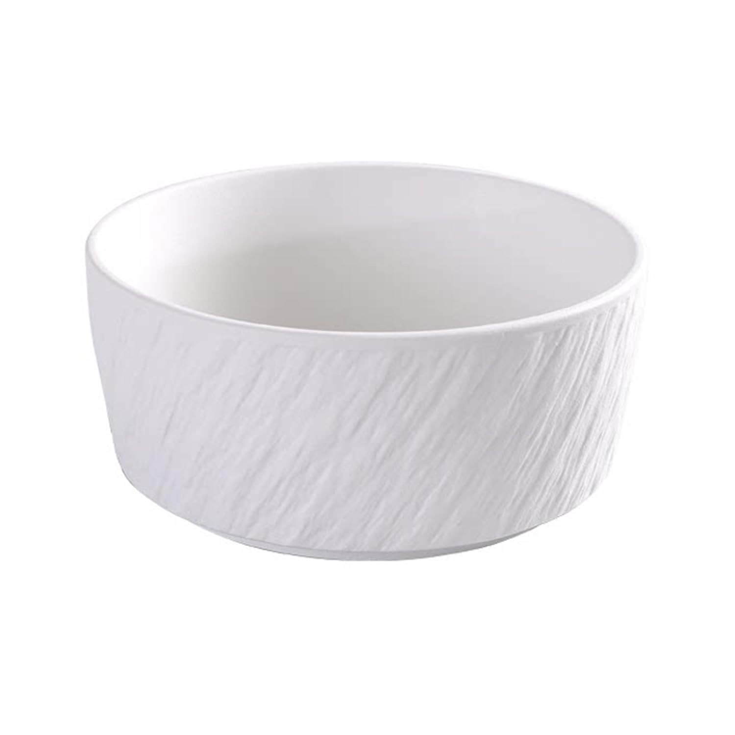 YTSMZX Soup Bowls Noodle Bowls Ceramic Salad Bowls Ceramic Deep Bowls Microwave and Dishwasher Safe Frosted Glaze,1000ml,White