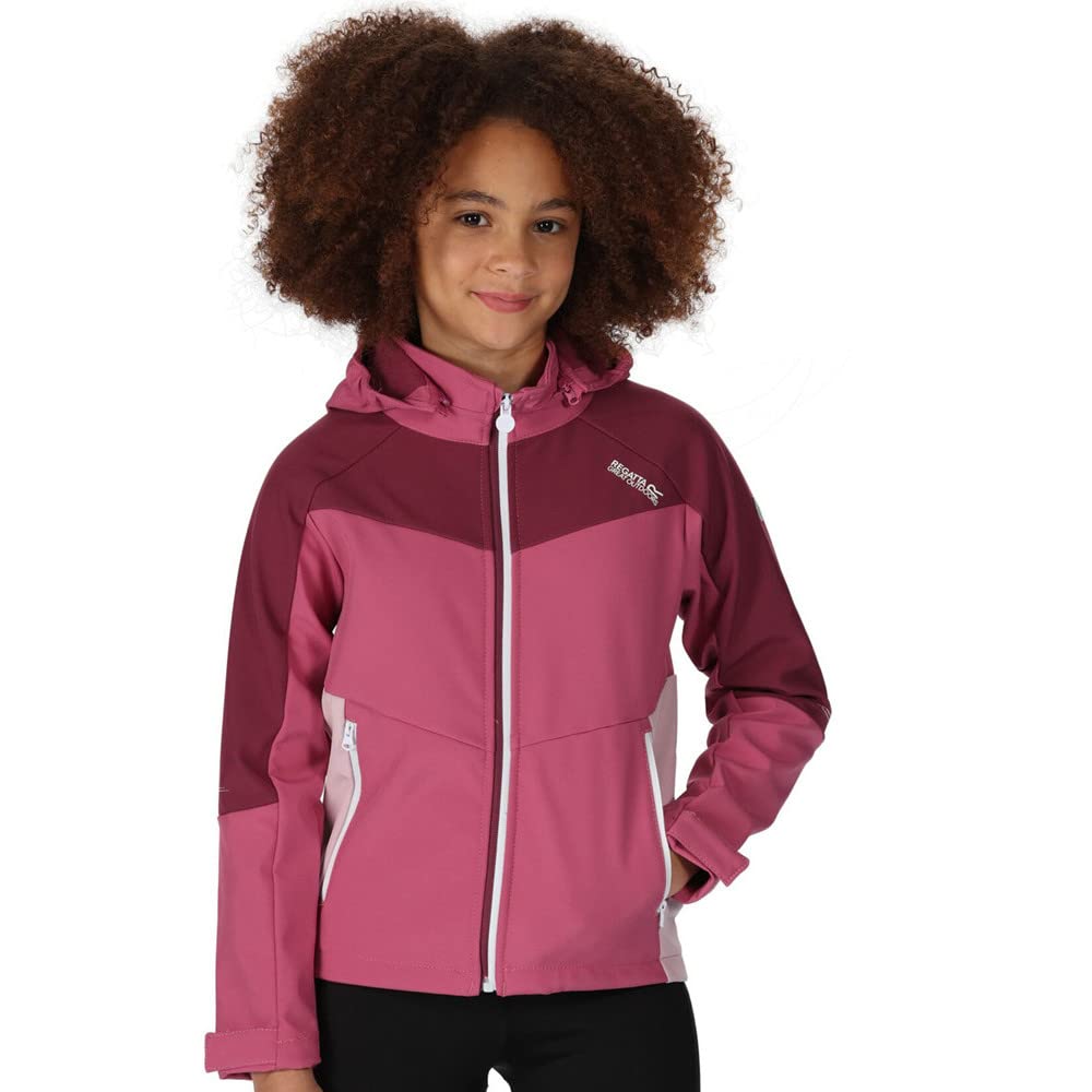 Regatta - Eastcott II Softshell Jacket for Boys/Girls, Violet, Amaranth Haze, 15-16 años