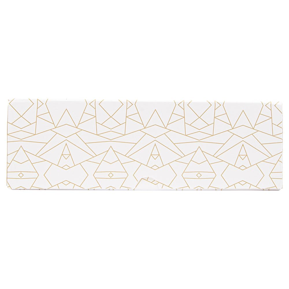 50 pezzi - Scatole per pasticceria con finestra 'Thepack' 250 g/M2 + Opp 23 x 23 x 7,5 cm bianco cartone ondulato Nano-Micro