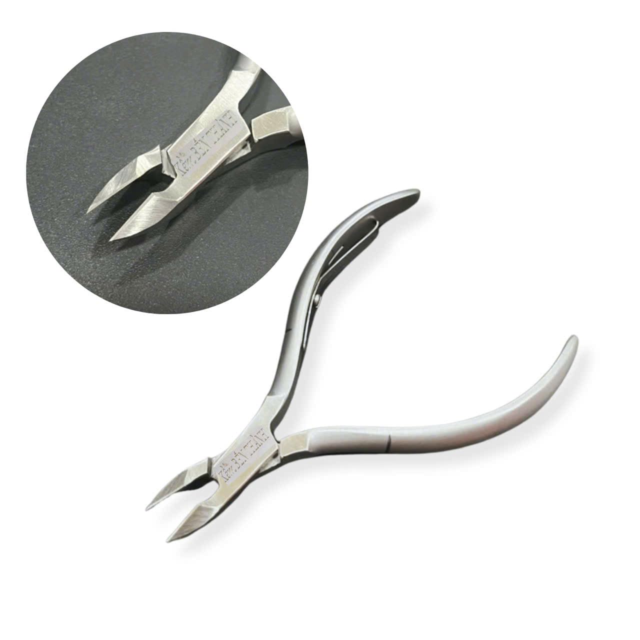 Ben Thanh Nipper Professional Manicure & Pedicure Set – KD-09 JAW14 Cuticle Nipper, KMD-04 Nail Nipper, SD516 Cuticle Pusher, BM02 Curved Nail Clipper & Tweezers 402