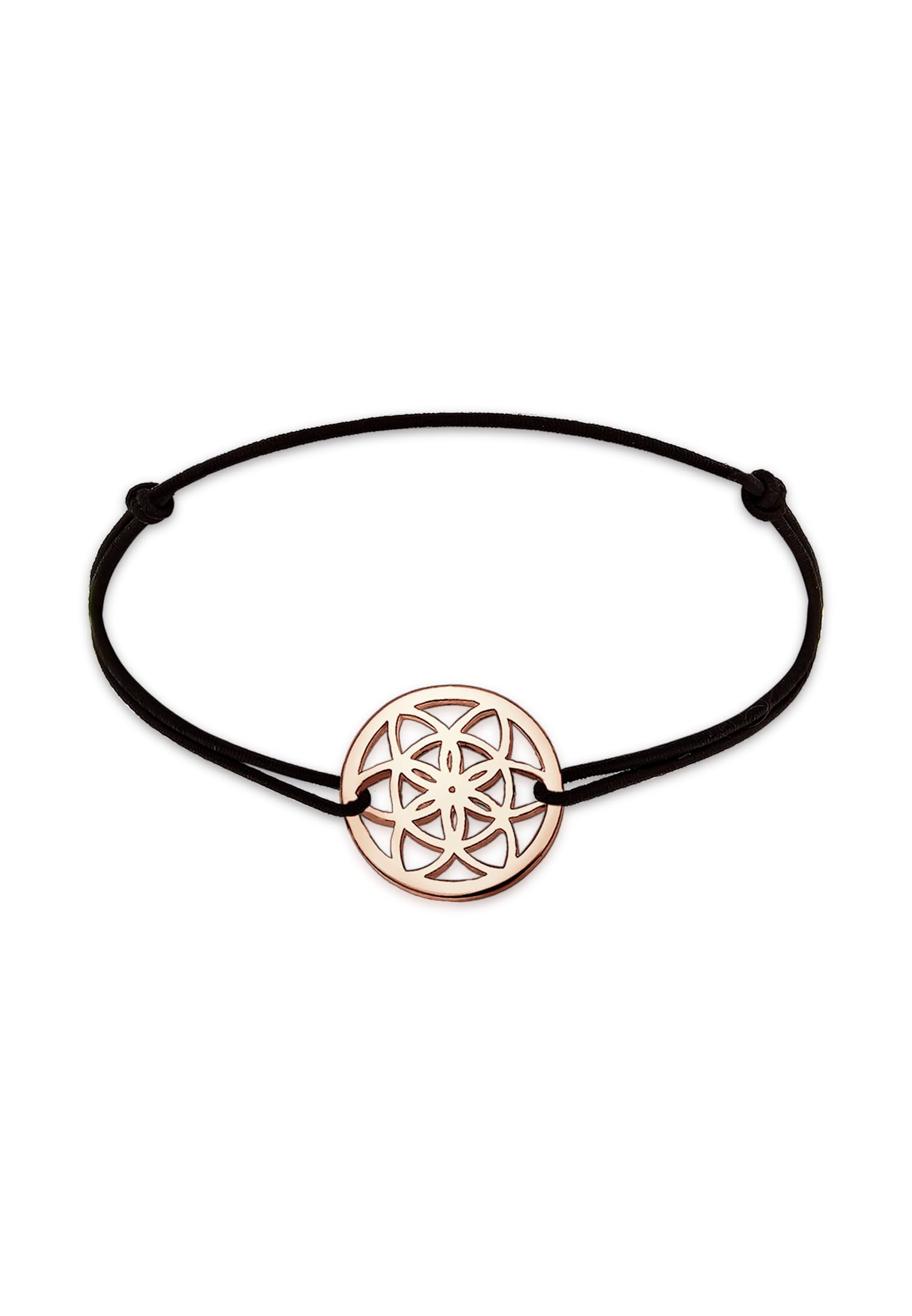 Elli Women's Gold Plated 925 Sterling Silver Ornament Bracelet of Length 17cm