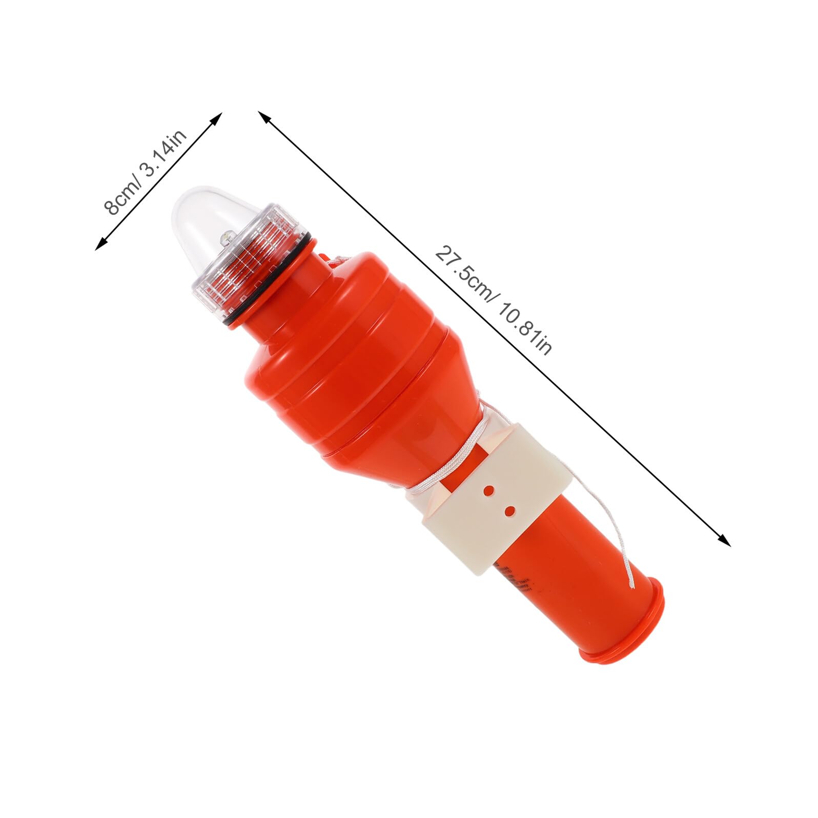 Lumière Flottante Auto-éclairante feu de de randonnée Lampe de randonnée à LED lumière de localisation de Survie éclairage Personnel de Secours Red