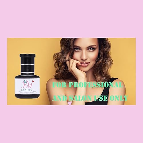 Miniatura 5 de Pegamento de extensión de pestañas suaves y sensibles de alta calidad, sin humos, sin irritación, tiempo de secado del pegamento JM de 2 a 3