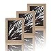 VUVUZULA Bilderrahmen 13x18cm Holz Fotorahmen 5x7 Zoll Holzrahmen MDF Rahmen 13x18cm in Natur 3er Set Set Bilderrahmen günstig Kaufen-VUVUZULA Bilderrahmen 13x18cm Holz Fotorahmen 5x7 Zoll Holzrahmen MDF Rahmen 13x18cm in Natur 3er Set