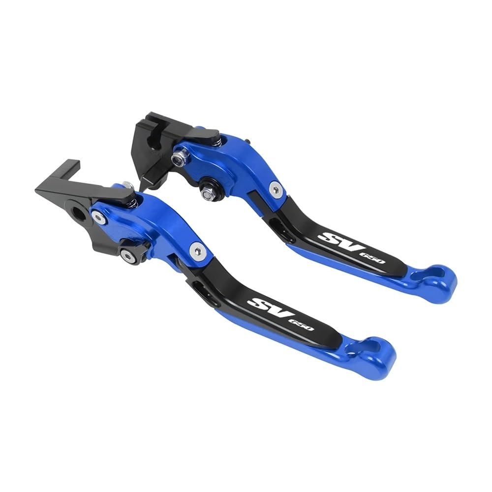 MLIOJU Motorcycle Clutch Lever SV 650 SV650S Motorcycle Adjustable Extendable Folding Brake Clutch Levers Handlebar Grips for SV650 SV 650S 1999-2012