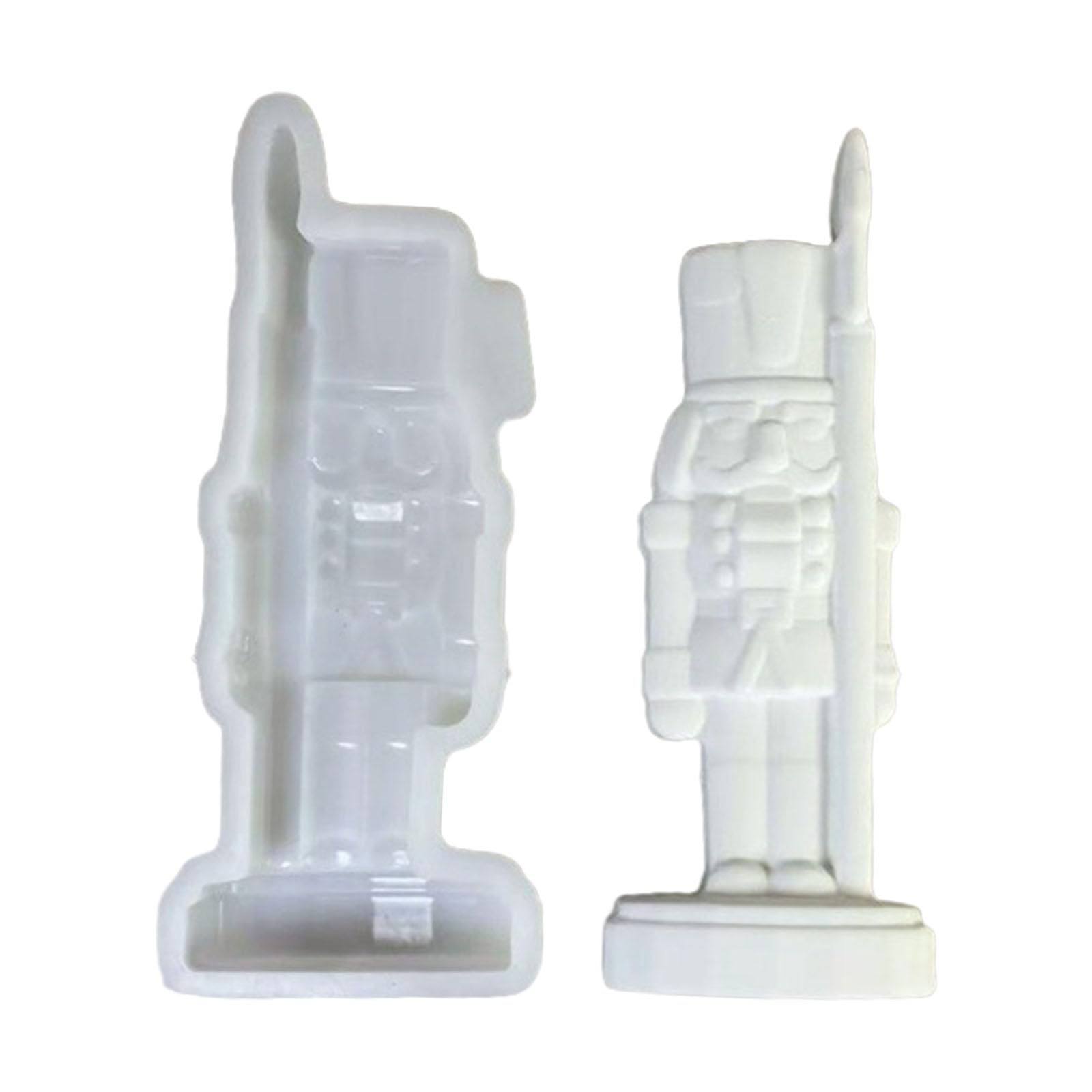 Kalttoy Multicolor Silicone Nutcrackers For Home Soap Resin Creation With Textured Detailing Silicone