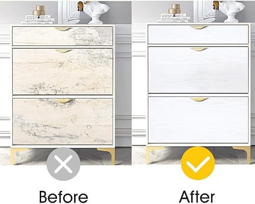 Miniatura 9 de Arthome - Papel tapiz para despegar y pegar, contacto de madera negra, papel tapiz negro, papel tapiz autoadhesivo y extraíble para encimera,