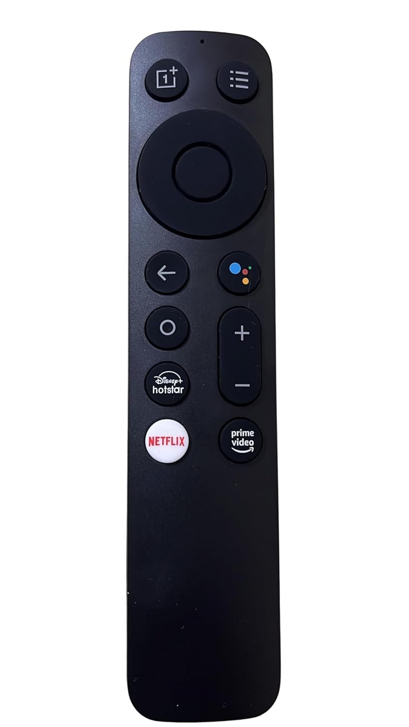 Bluetooth Voice Command Remote Oneplus Android Smart LED TV for Q, U and Y Series with Netflix YouTube and Prime Video Hot Keys with Voice Command (One Plus VOI ce ver 2)-image-24