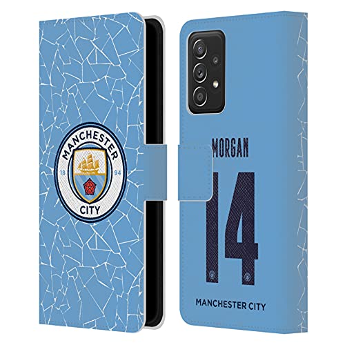 Housse cuir Galaxy A52s Manchester City protection intégrale antichoc