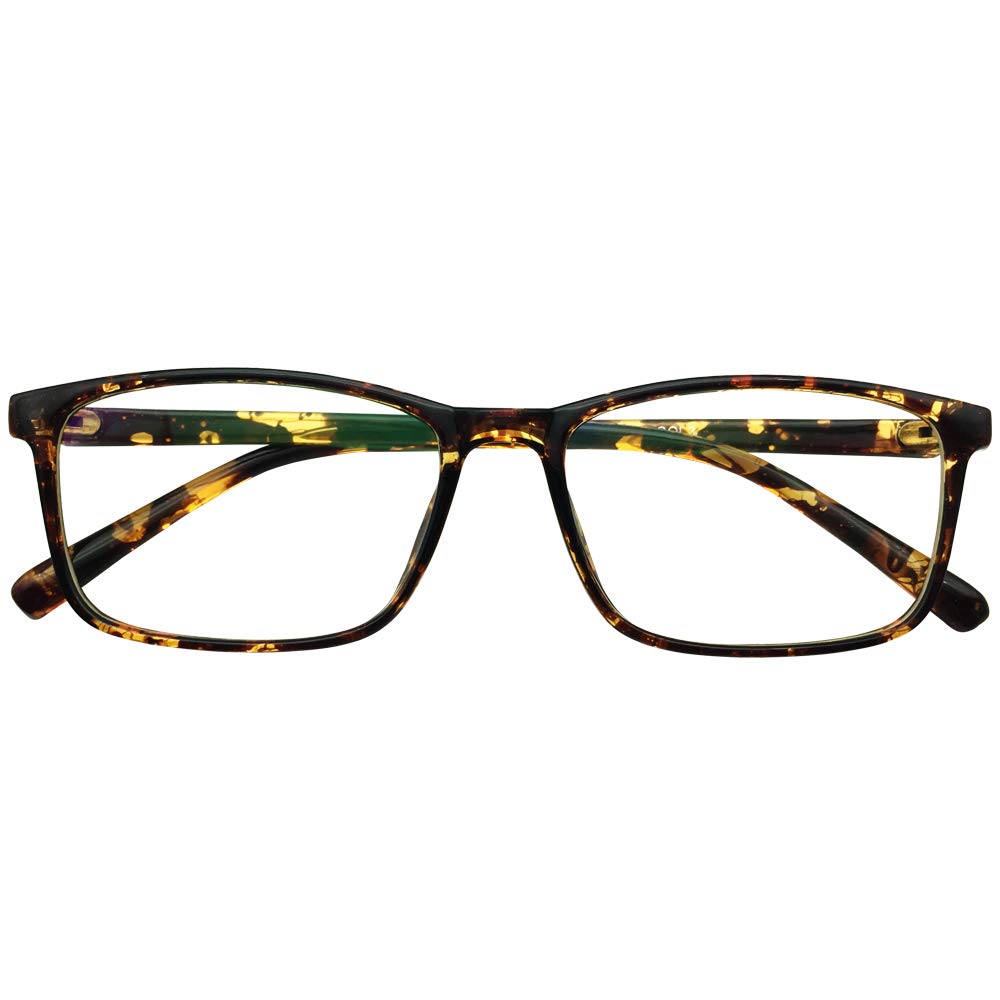Southern Seas Computer Reading Glasses +0.25 Tortoise Frame Readers Anti Blue Ray Mens Womens Eyewear