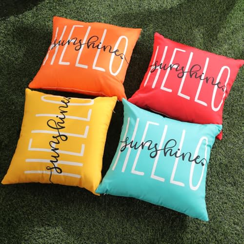 Dfxszoutdoorpillowcovers18x18inchsetof2hellosunshinedecoryellowwaterproofthrowpillowcoverssummeroutdoorwaterproofpillowcoversdecorforpatiofunituregardensofacouch020b18  Urban Country Home Decor Dfxsz outdoor pillow covers 18×18 inch set of 2 hello sunshine decor yellow waterproof throw pillow covers summer outdoor waterproof pillow covers decor for patio funiture garden sofa couch 020b18  urban country home decor