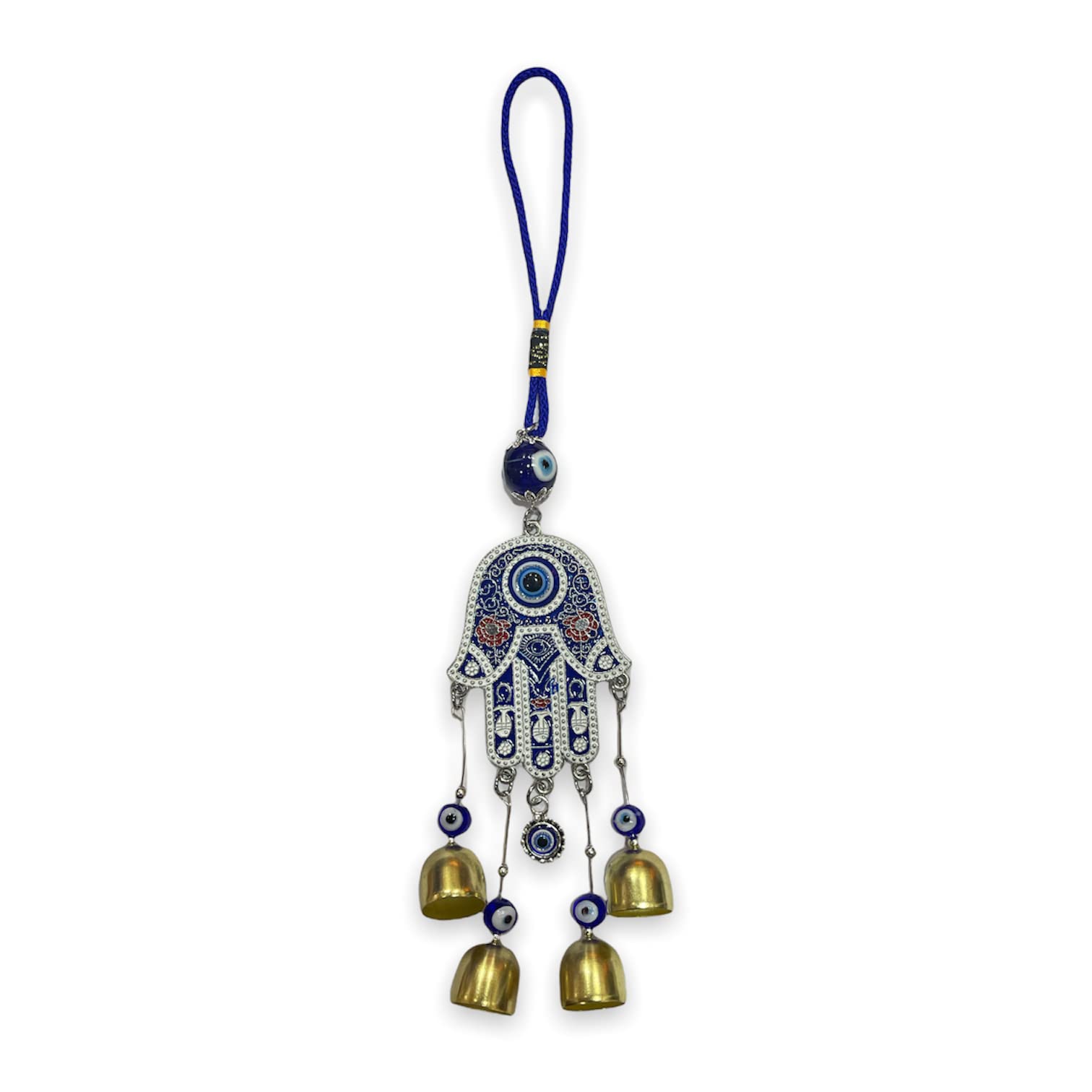Evil Eye Keychain - Stainless Steel Gift -1
