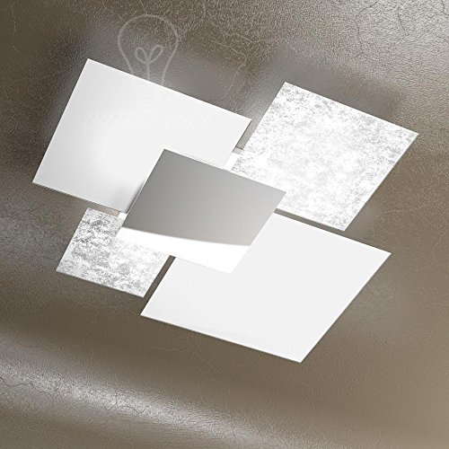 Plafonnier moderne Top Light 1088/90-fa pour illuminer une suite parentale
