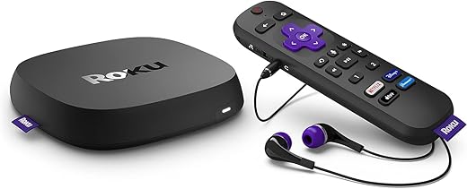 Roku Ultra 2022 4K/HDR Streaming Device with Voice Remote Pro & Rechargeable Battery (Refurbished)