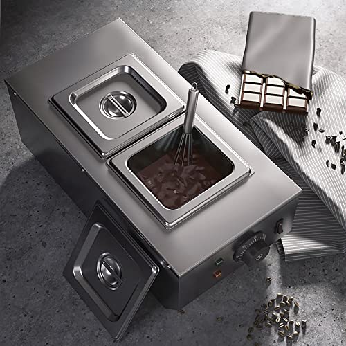 Máquina para fundir chocolate con doble olla miniatura 3