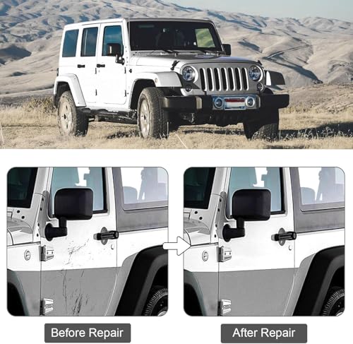 Image of Car Scratch Remover Touch Up Paint Pen Automotive Car Paint Pen 2 In 1 Car Paint Scratch Repair for Deep Scratches Special-Purpose Car Paint (Arctic White)