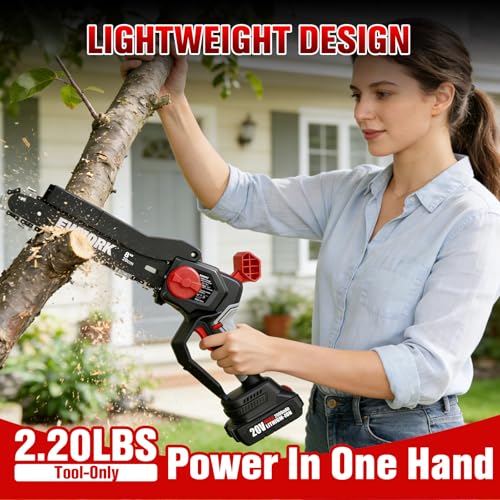 EWORK 8-Inch Mini Chainsaw