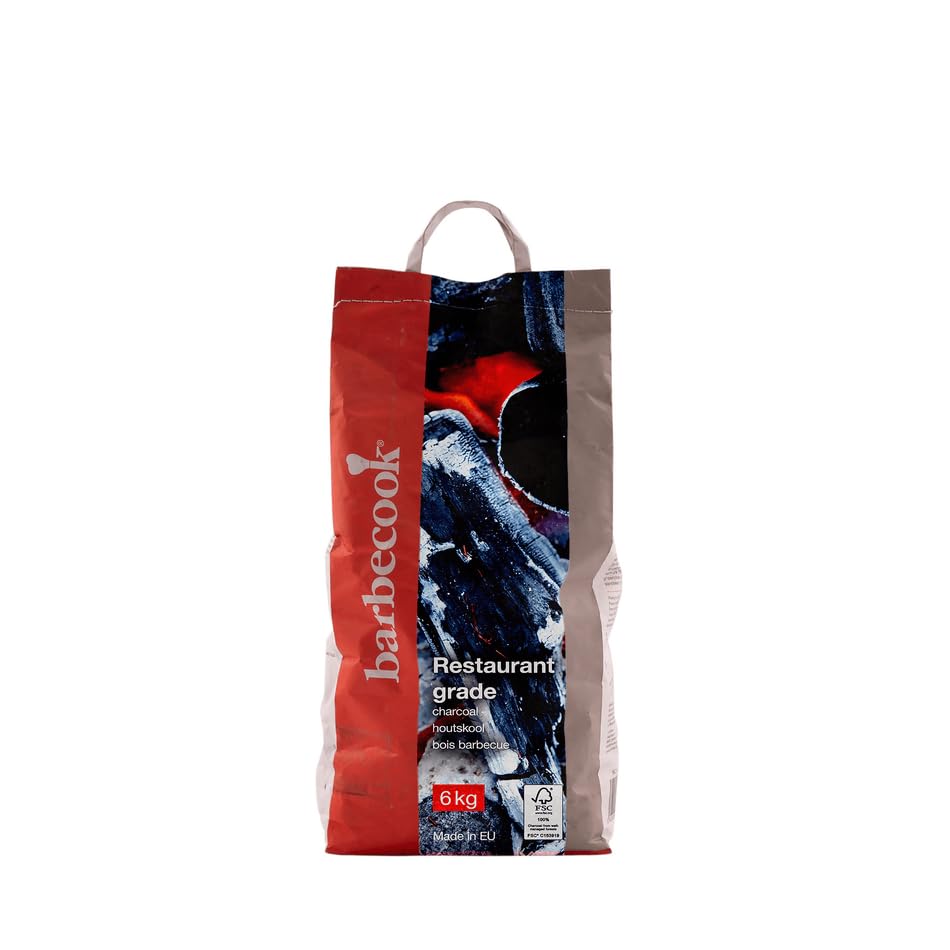 Barbecook - Carbone di legno di qualità ristorante 6 kg, mix di quercia/faggio