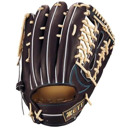 ゼット(ZETT) 硬式野球 グラブ (グローブ) プロステイタスSE 外野手用 ブラウン/パステルB (3732) サイズ:8 日本製 BPROG770SG