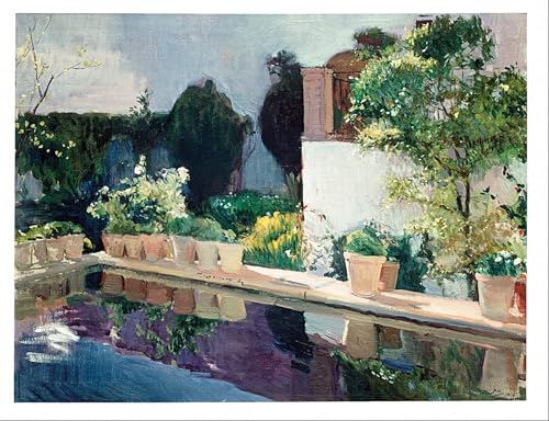 Impression sur Toile Sorolla pour Illuminer une Chambre Sombre Grand Tableau Séville